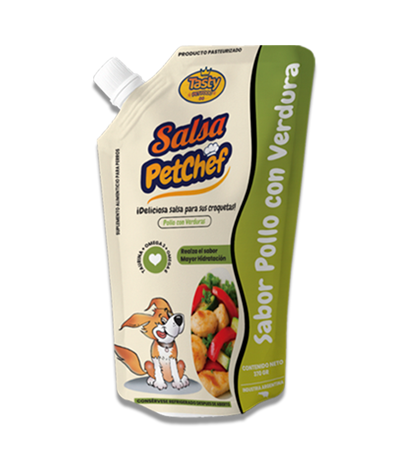 Salsa Pollo con Verdura